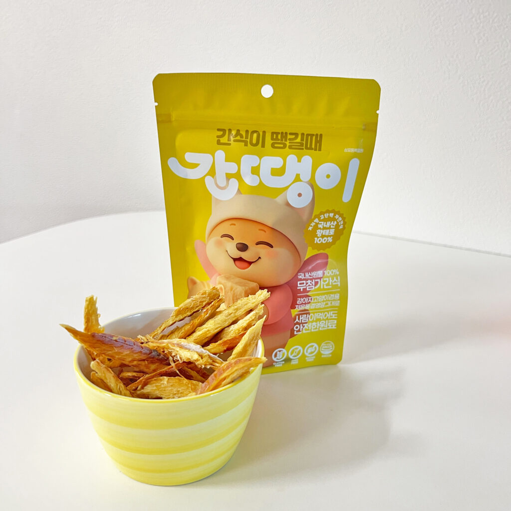 동결건조 간식 간땡이 황태포